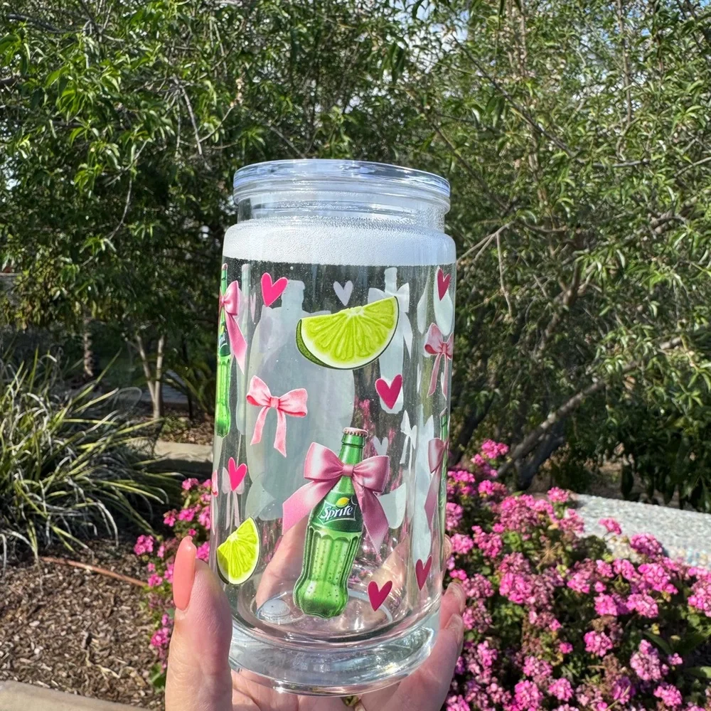 Sprite snow globe Tumbler 16oz
